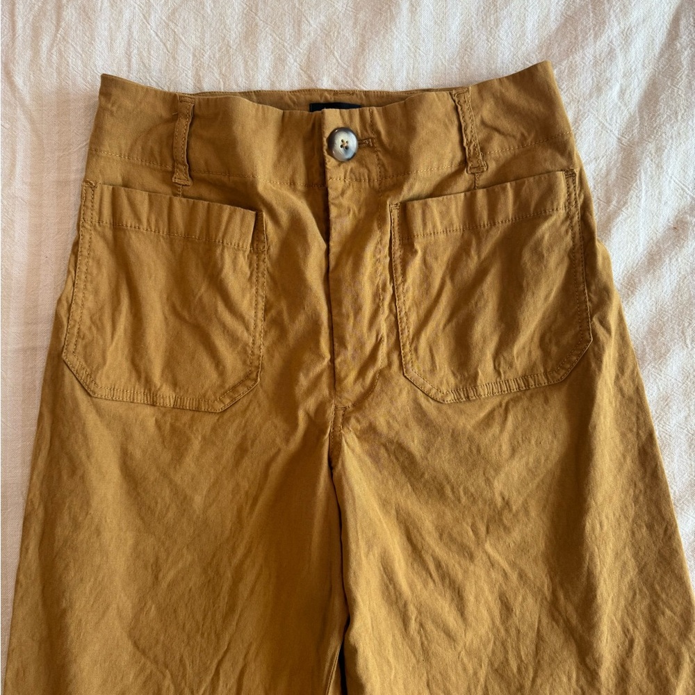 Maeve Colette cropped wide leg pant